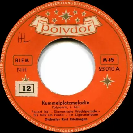 Orchester Kurt Edelhagen - Rummelplatzmelodie