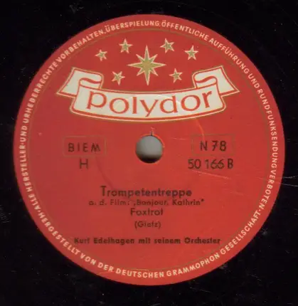 Orchester Kurt Edelhagen - Gespensterblues / Trompetentreppe