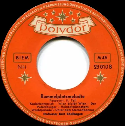 Orchester Kurt Edelhagen - Rummelplatzmelodie
