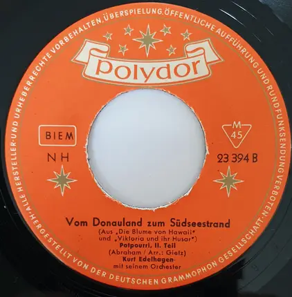 Orchester Kurt Edelhagen - Vom Donauland Zum Südseestrand