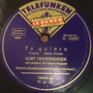 Kurt Hohenberger mit seinem Solistenorchester - Te quiero/Ti-pi-tin