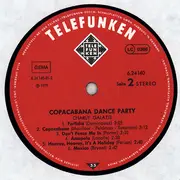 LP - Charly Galatis and his orchestra - Copacabana dance party