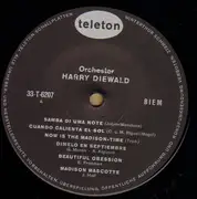 LP - Orchester Harry Diewald - Bests - Swiss original