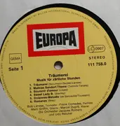 LP - Orchester Jacques Romero ,Und Orchester Udo Reichel - Träumerei - Melodien Für Zärtliche Stunden