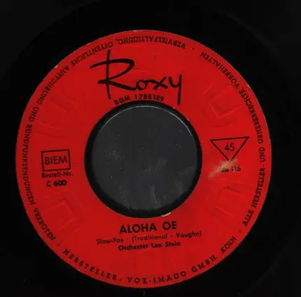 Orchester Leo Stein - Aloha Oe / Chi Chi