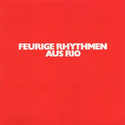 Orchester Nino De La Plata - Feurige Rhythmen Aus Rio