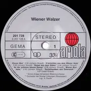 LP - Strauss / Translateur a.o. - Wiener Walzer