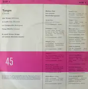 7inch Vinyl Single - Orchester Simon Krapp - Tangos, 1. Folge - EP