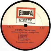 LP - Orchester Paco Gomez - Fiesta Tropicana - Südamerikanische Tanzrhythmen