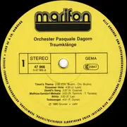 LP - Orchester Pasquale Dagorn - Traumklänge (Die Zärtlichsten Instrumental Hits Dieser Zeit)