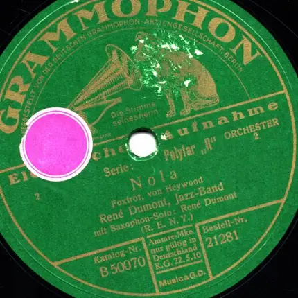 Orchester René Dumont - Saxophobia / Nola