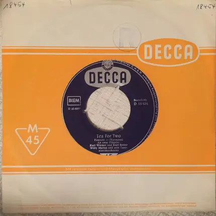 Orchester Willy Mattes - Ramona / Tea For Two