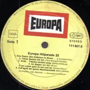 LP - Orchester Udo Reichel - Europa Hitparade 25