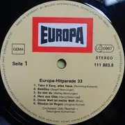 LP - Orchester Udo Reichel - Europa Hitparade 33
