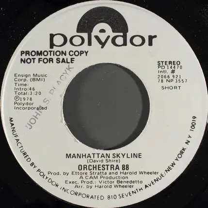 Orchestra 88 - Manhattan Skyline