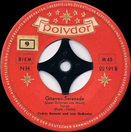 Orchestra Cedric Dumont - Sari Marei | Gitarren-Serenade