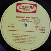 LP - Orchestra Charles Brissot - Running For Fun