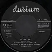 7inch Vinyl Single - Orchestra Attrazione Vittorio Borghesi - Paese Mio