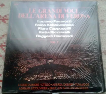Orchestra Del Teatro Arena Di Verona - Le Grandi Voci Dell'Arena Di Verona Vol. 2