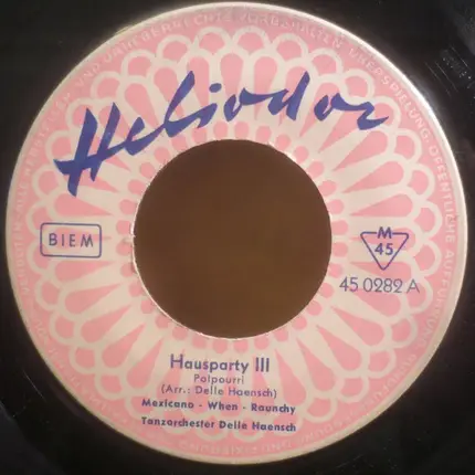 Orchestra Delle Haensch - Hausparty III