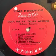 LP - Orchestra Delmonico - Music For An Italian Wedding