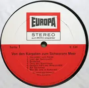 LP - Orchestra Nicu Stănescu - Von Den Karpaten Zum Schwarzen Meer