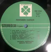 LP - Orchestra Renato Bigazzi - Remember Casadei