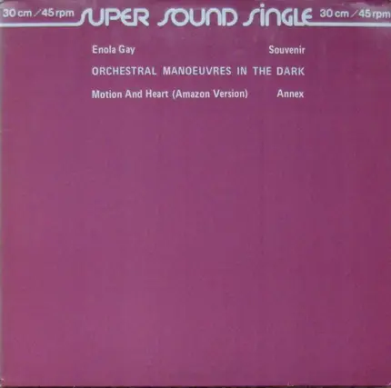 Orchestral Manoeuvres In The Dark - Enola Gay