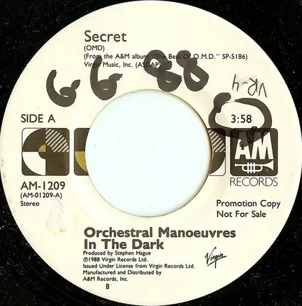 Orchestral Manoeuvres In The Dark - Secret