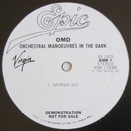 Orchestral Manoeuvres In The Dark - Georgia