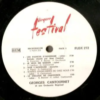 Orchestre Georges Cantournet - Hommage A Georges Cantournet