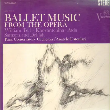 Orchestre De La Société Des Concerts Du Conservatoire, Anatole Fistoulari - Ballet Music From The Opera