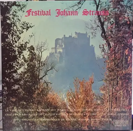 Orchestre Des Concerts De Symphonique De Vienne - Festival Johann Strauss