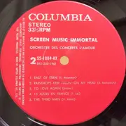LP - Orchestre Des Concerts L'Amour - Screen Music Immortal