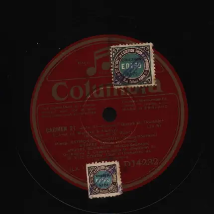 Orchestre et Choeurs sous la direction de M. Elie Cohen, Chef d´Orchestre de l´Opera Comique - Carmen 21