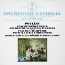 LP - Orchestre National De France Direction Jean Martinon , Francis Poulenc , Marie-Claire Alain - Rober - Concerto Pour Orgue & Concert Champetre