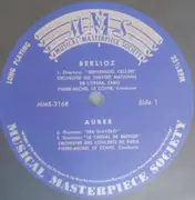 LP - Orchestre National De L'Opéra De Paris , Orchestre Des Concerts De Paris , Pierre-Michel Le Conte - Ouvertures Francesi: Berlioz, Auber, Boieldieu, Lalo