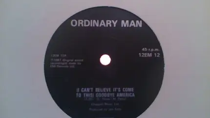 Ordinary Man - Goodbye America