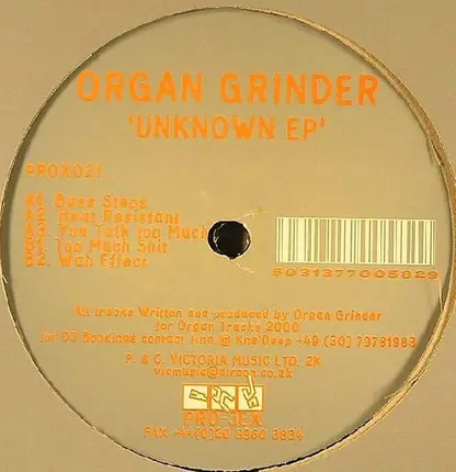 Organ Grinder, Organ Grinda - Unknown EP