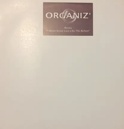 Organiz' - I Never Knew Love Like This Before (Remix)