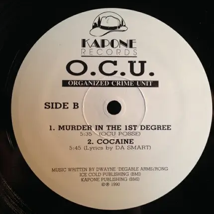 Organized Crime Unit - Penitentiary Bound EP