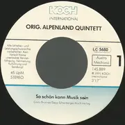 7inch Vinyl Single - Orig. Alpenland Quintett - So Schön Kann Musik Sein