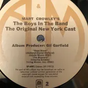 Double LP - Original Broadway Cast Of 'The Boys In The Band' - Mart Crowley's - The Boys In The Band (The Original Broadway Cast Album)
