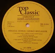 LP - Original Glorias , Georges Boulanger - Original Glorias / George Boulanger
