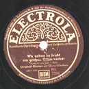 Schellack - Original Glorias Mit Gloria Lilienborn - Wir Gehen So Leicht Am Großen Glück Vorbei / Laß Mich Heut' Abend Nicht Allein - Paper Labels