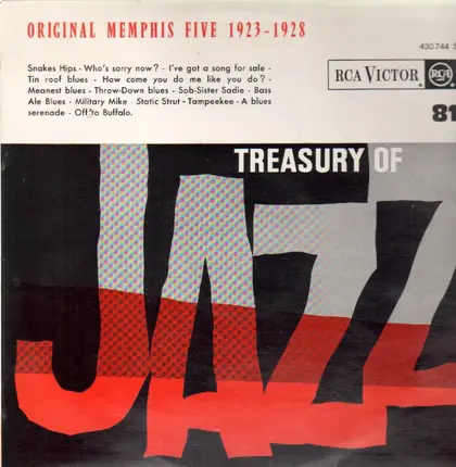 Original Memphis Five - 1923-1928 - Treasury Of Jazz No 81