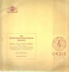 Original Schwarzmeer Kosaken Chor - Die Schwarzmeerkosaken Singen