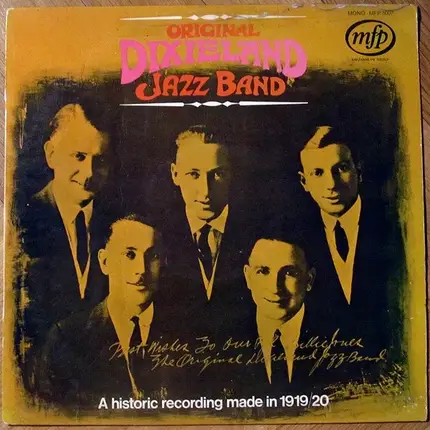 Original Dixieland Jazz Band - A Historic Recording Made In 1919/1920