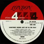 LP - Orion - Sometimes Words Just Get In The Way