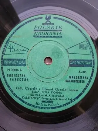 Orkiestra Taneczna Waldemara Kazaneckiego a.o. - Głos Mej Gitary